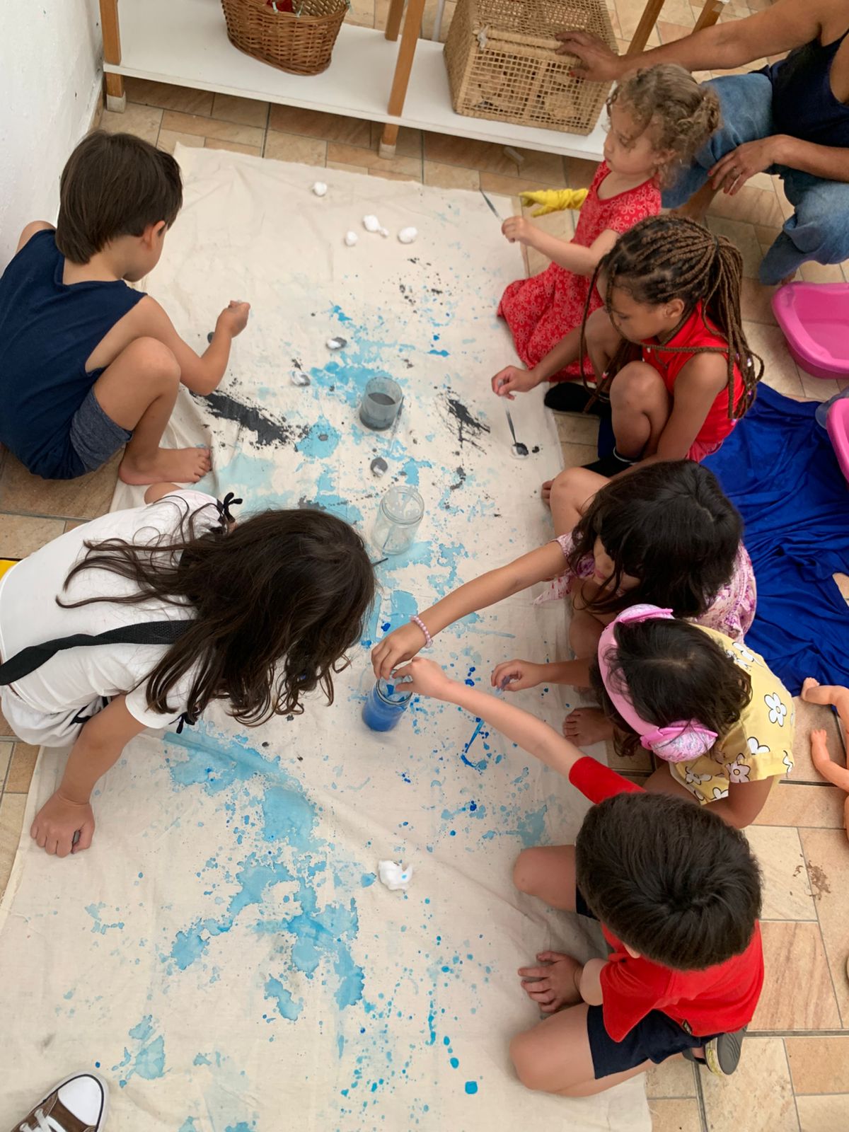 Crianças em processo de descoberta