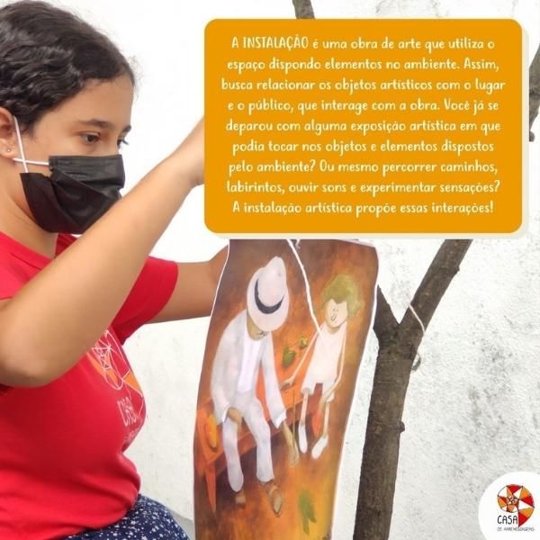 Crianças na exposição